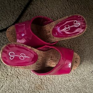 These are brand new Jessica Simpson wedges for that extra needed height